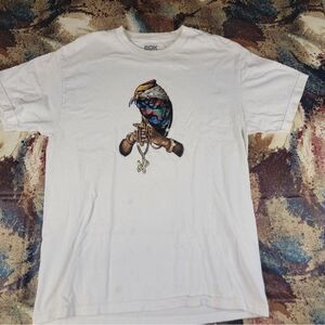 DGK Tupac T Shirt Large For Those Who Come From Nothing